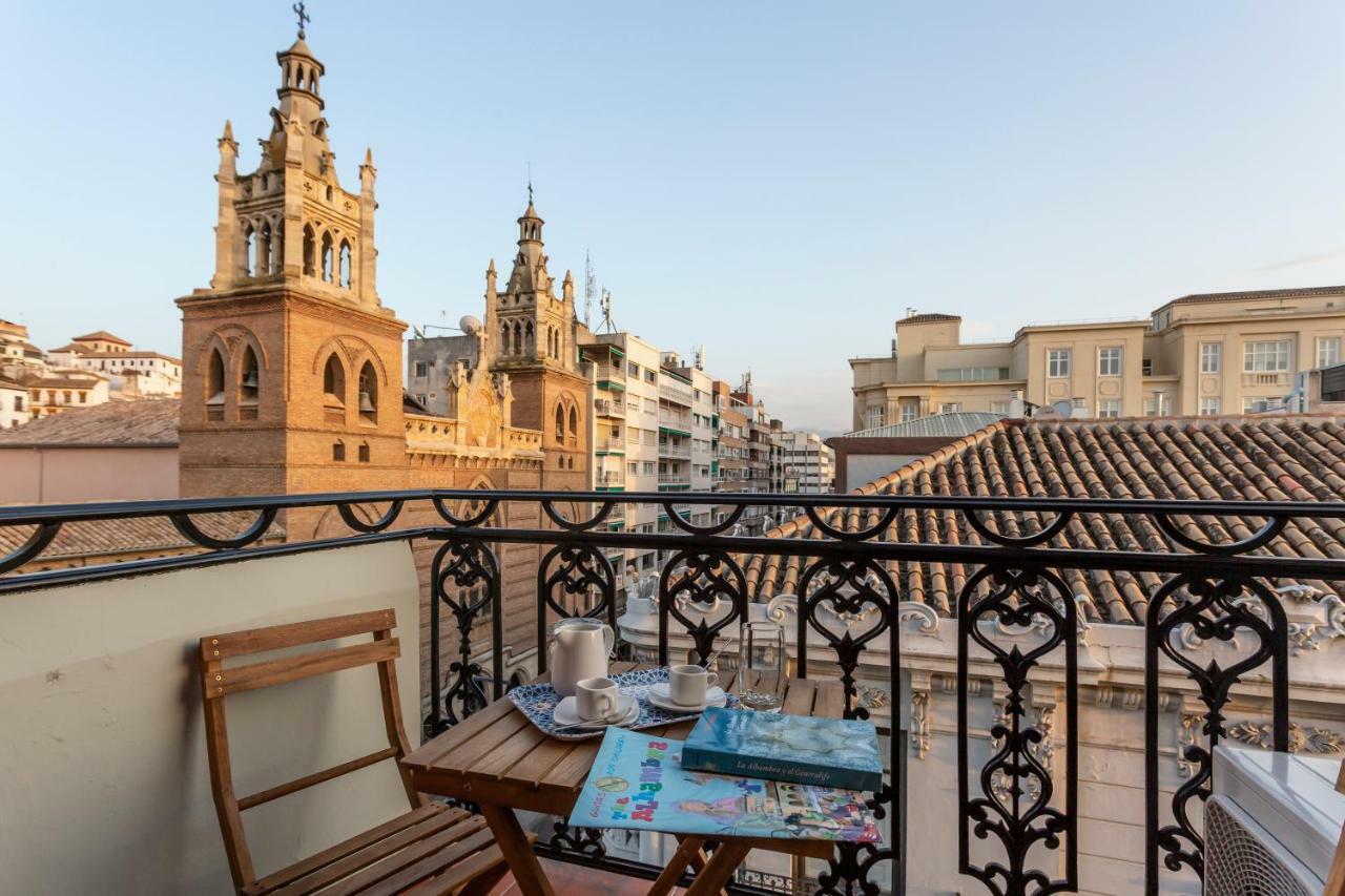 Gran Via Deluxe Lejlighed Granada Eksteriør billede