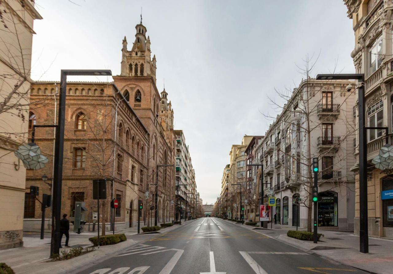 Gran Via Deluxe Lejlighed Granada Eksteriør billede